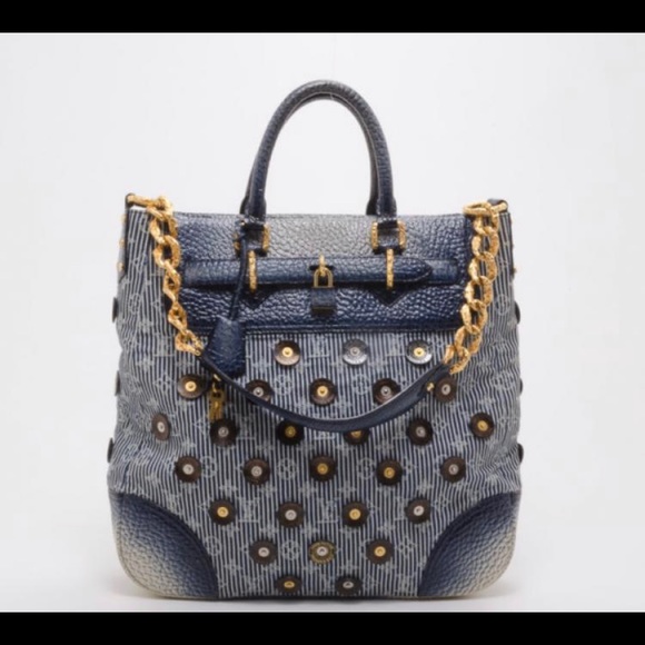 💙🥂🎉LV Leather & Denim Stripes Corsaire🎉🥂💙 - Picture 6 of 16